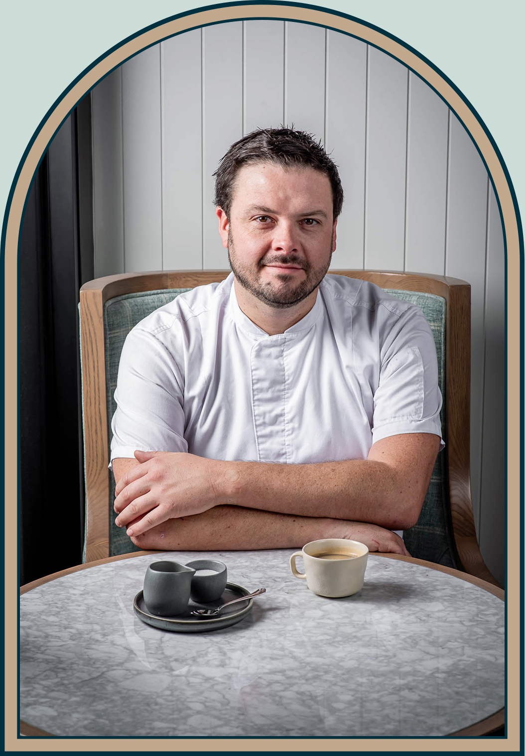 Portrait of Chef de Cuisine Rob Ratcliffe