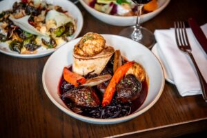 BEEF OSSO BUCO & DUMPLINGS